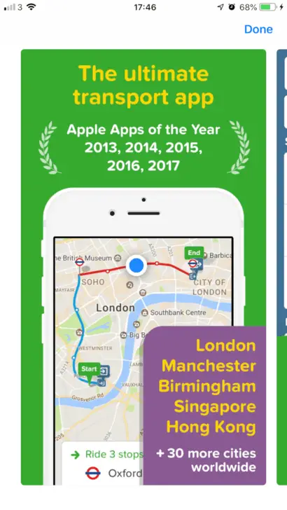 citymapper app