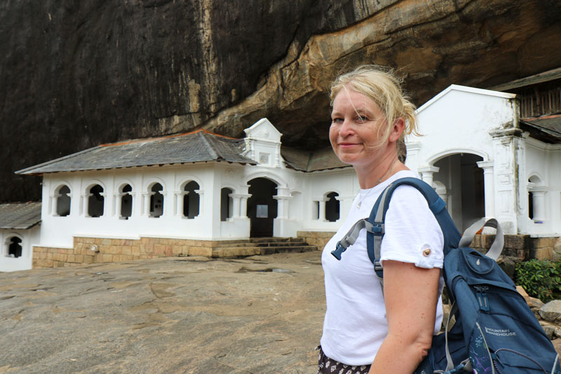 Sarah at Damboula Cave