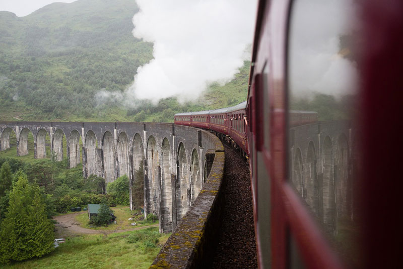 Train over Bridge