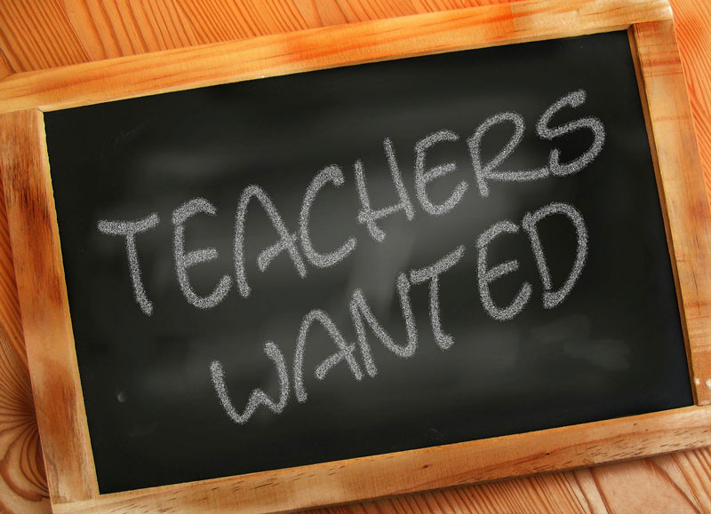 teacher wanted