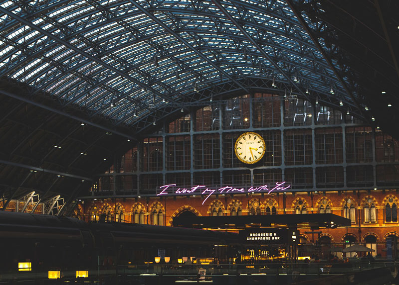 train station