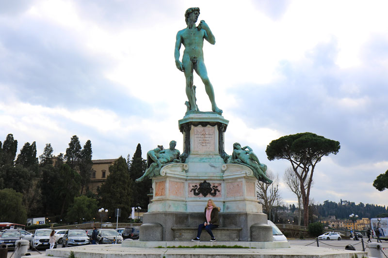 Piazzale-Michelangelo and Sarah