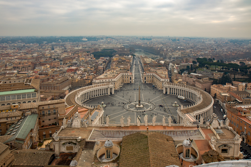 View from top