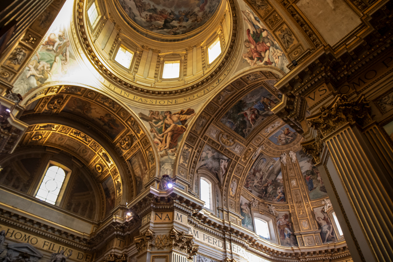 inside dome